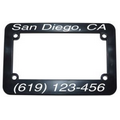 Motorcycle License Plate Frame